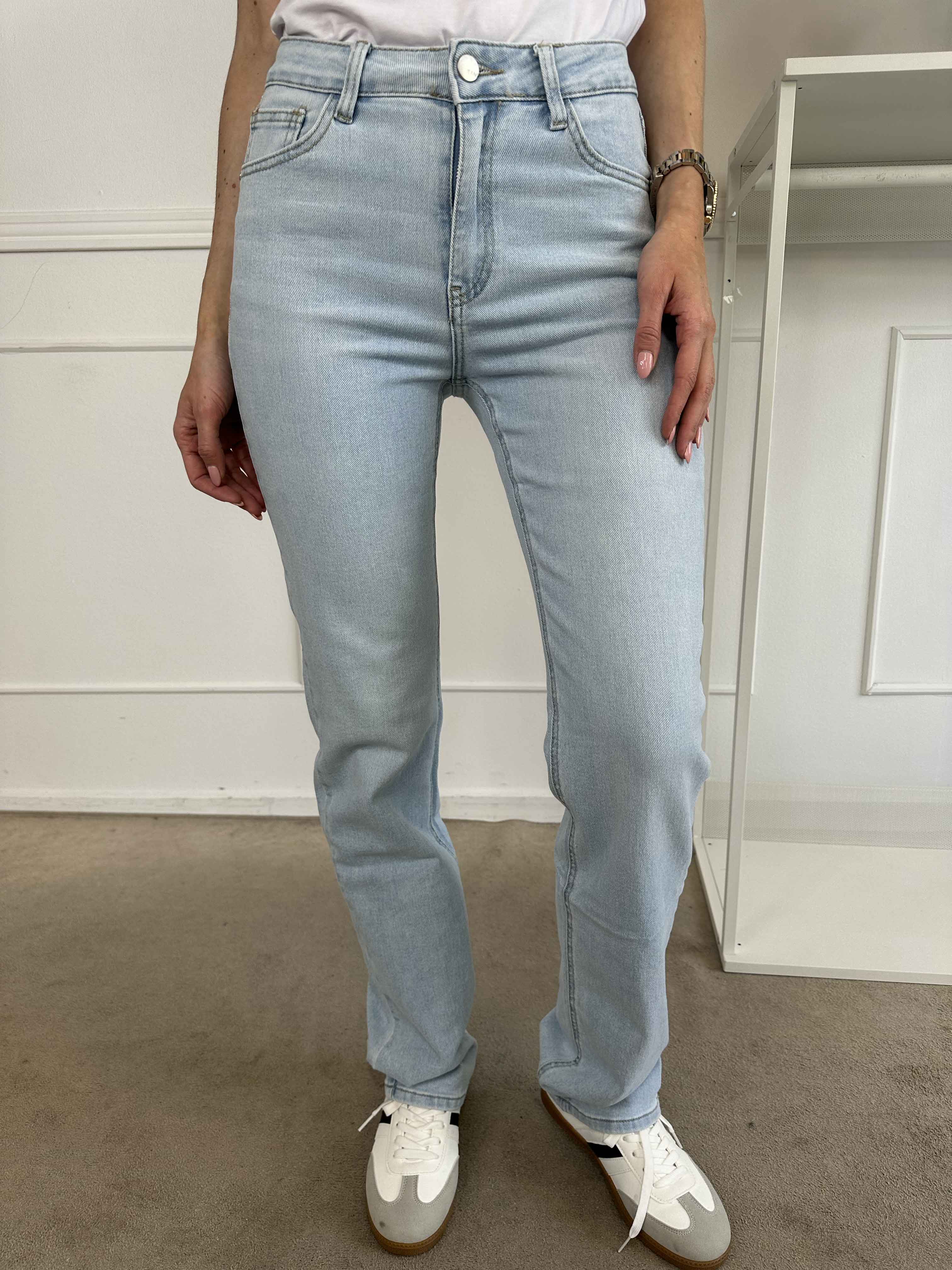 Hayley - Jeans med stræk og ekstra lange ben